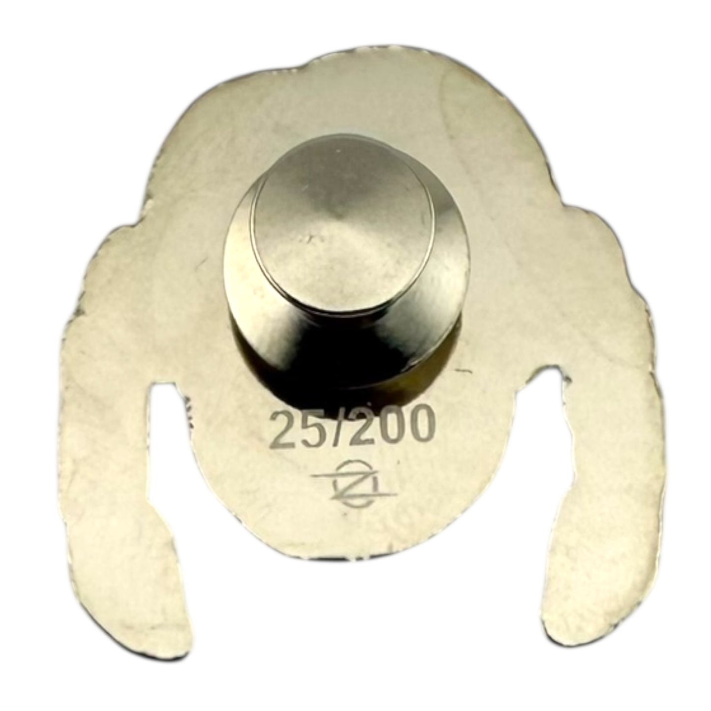 Zoltron "Sue Nami" (Black Nickel & Nickel) Pin