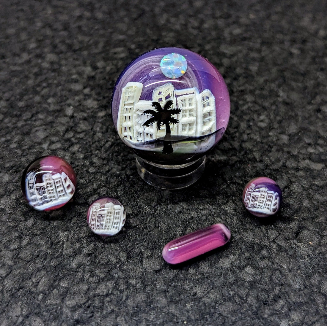 Piper Dan "Viceline 2" Marble Set 26.5 mm Decadent Art Gallery