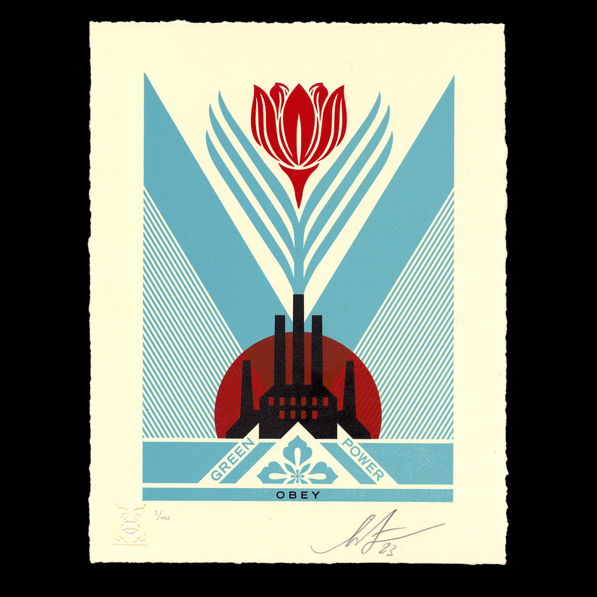 Shepard Fairey "Cultivate Harmony" Print