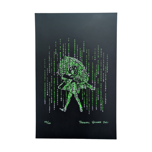 Slinger x Pyroscopic "Matrix Assault Girl" Print