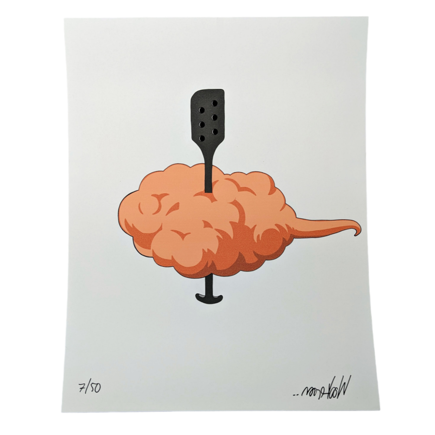 Wookerson x Professor Sift Orange Moodmat & Screen Print