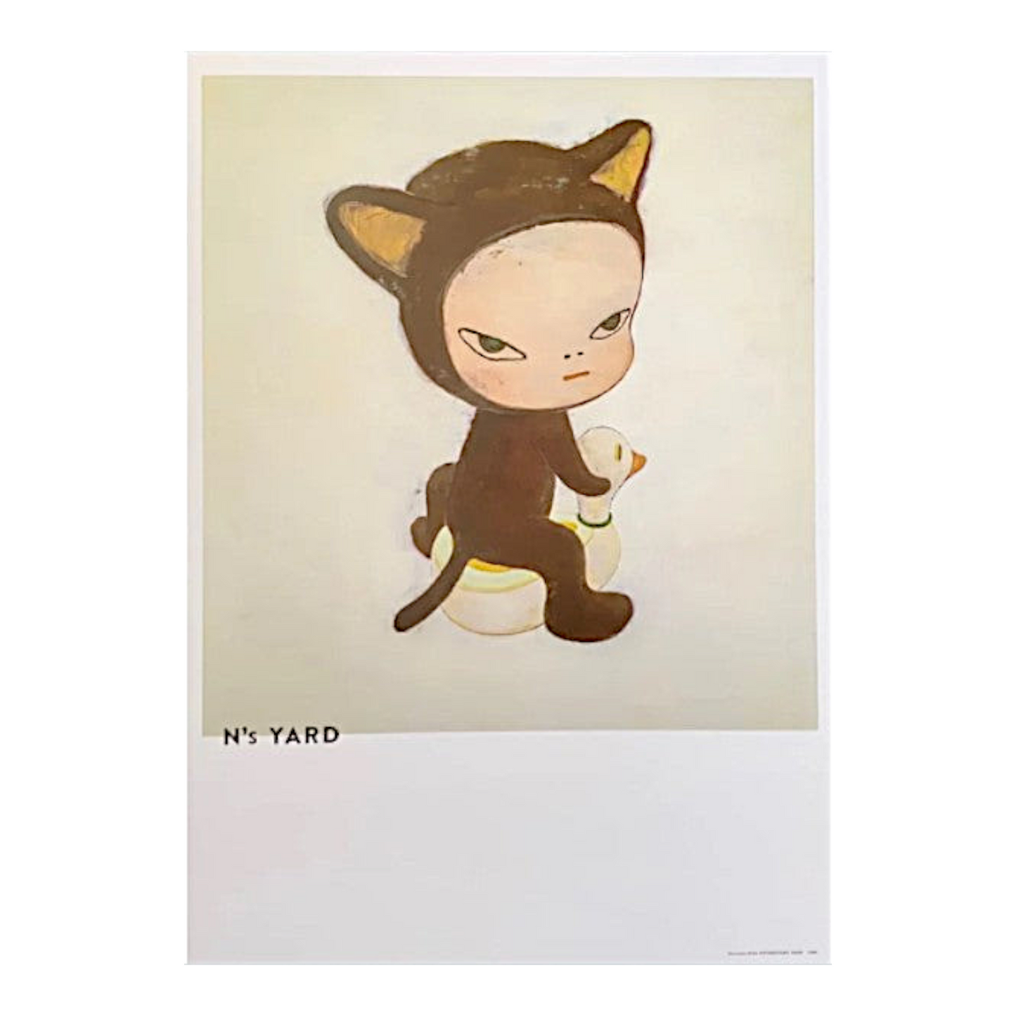 Yoshitomo Nara
Harmless Kitty
Offset Lithograph
14.3 × 20.3 in