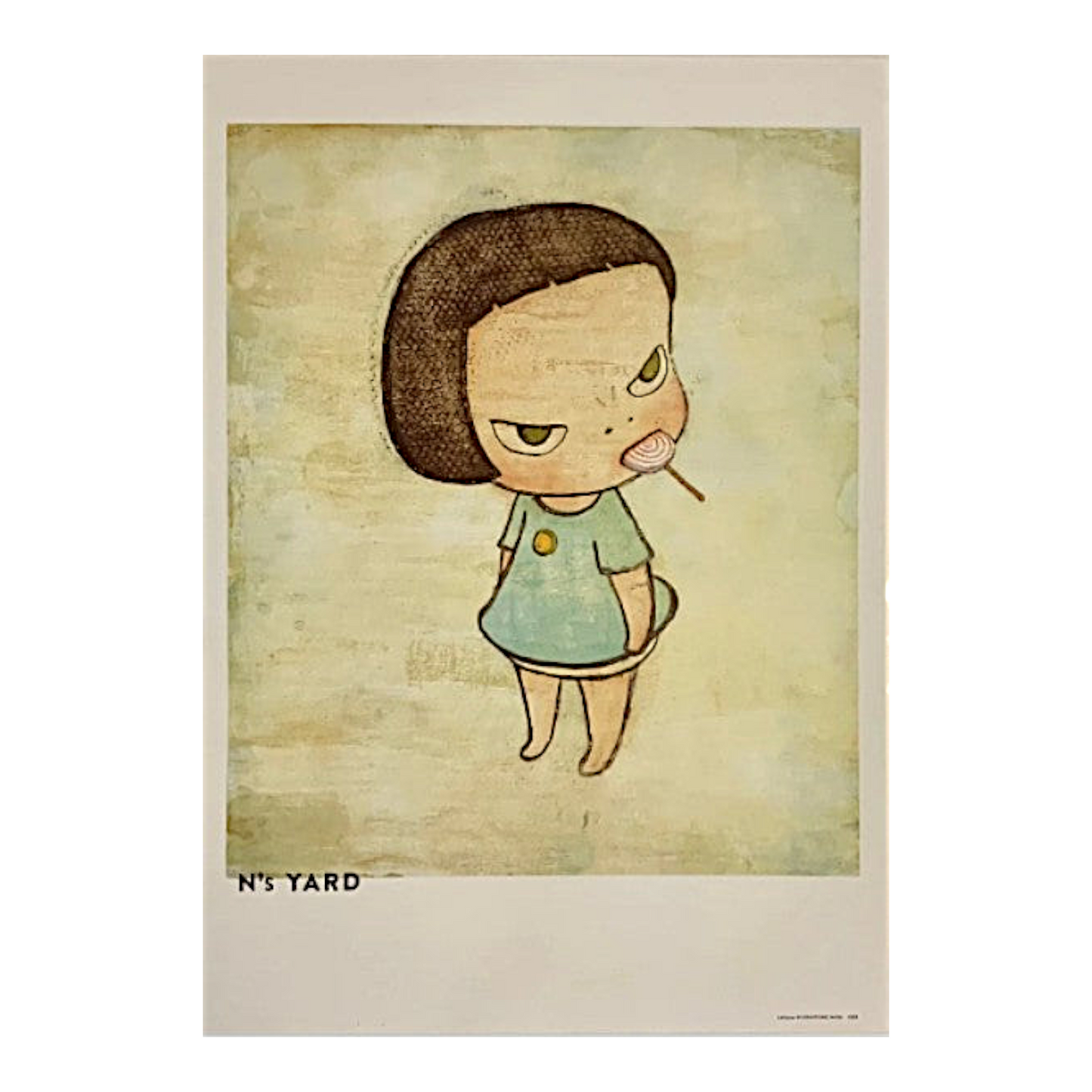 Yoshitomo Nara
Lollipop
Offset Lithograph
14.3 × 20.3 in
