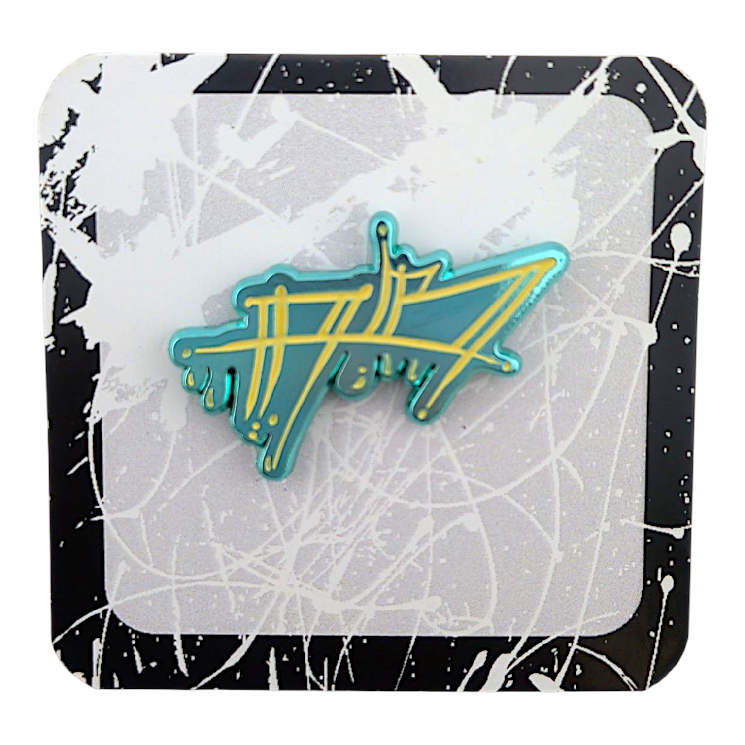 Aaron Brooks x Ground Score "AB Logo" Mini Pin - LE 80