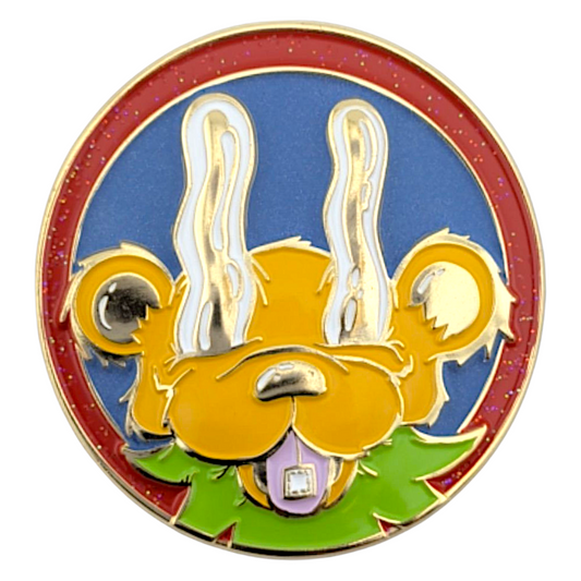 Aaron Brooks x Ground Score "Billy Bear" Coin - Gold
