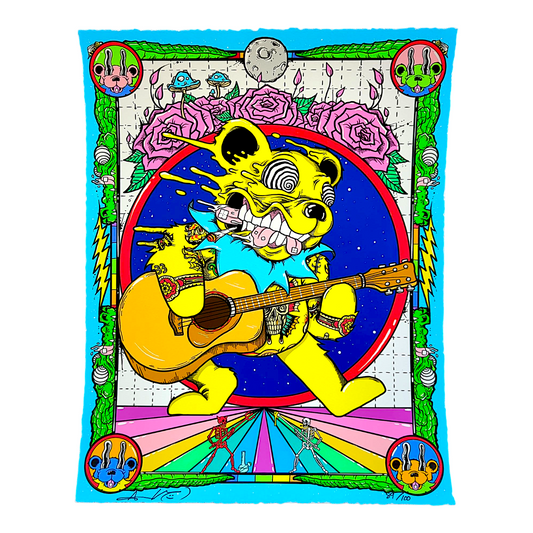 Aaron Brooks 
Billy Bear, 2025
Archival pigment print on cold press cotton paper with hand deckled edges 
11 x 14 in
Edition of 100

Hand Signed + Numbered by the artist. Printed in Colorado by CIK STUDIOS.