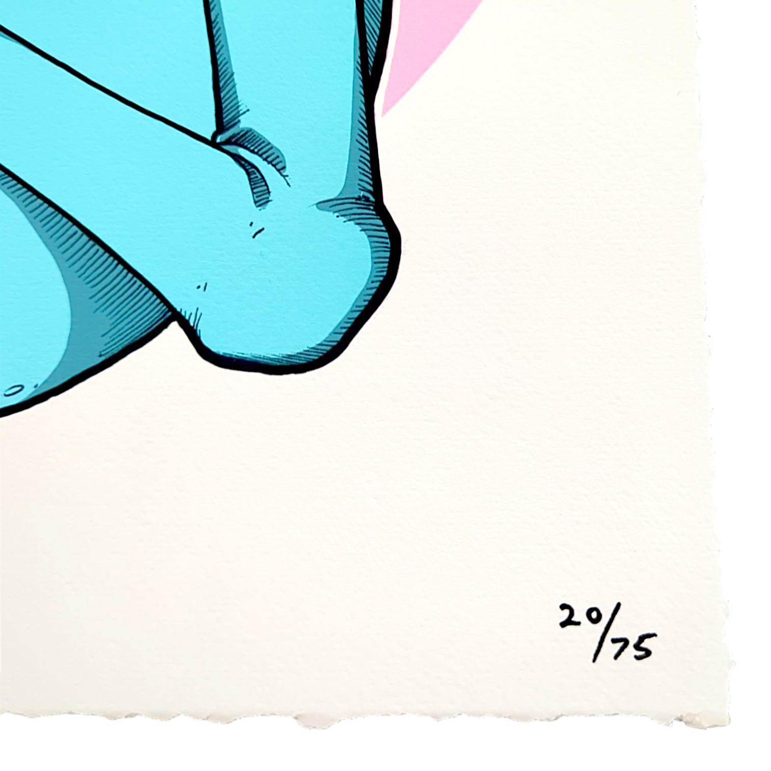 Aaron Brooks 
Consider Dabs (Pink), 2025
Archival Pigment Print on Cold Press cotton paper with hand deckled edges 
12 x 16 in
Edition of 75

Hand Signed + Numbered by the artist. Printed in Colorado by CIK STUDIOS.