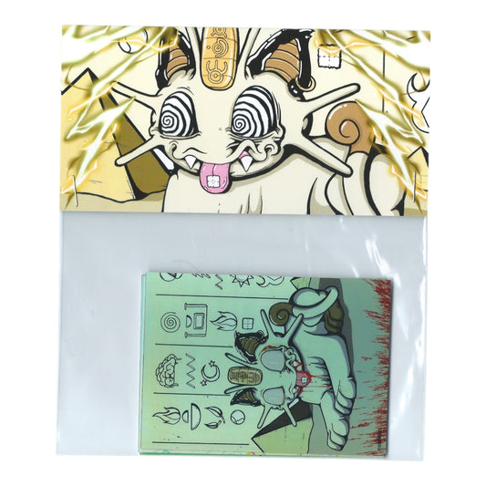 Aaron Brooks "Fluff-Meowth" Sticker Pack