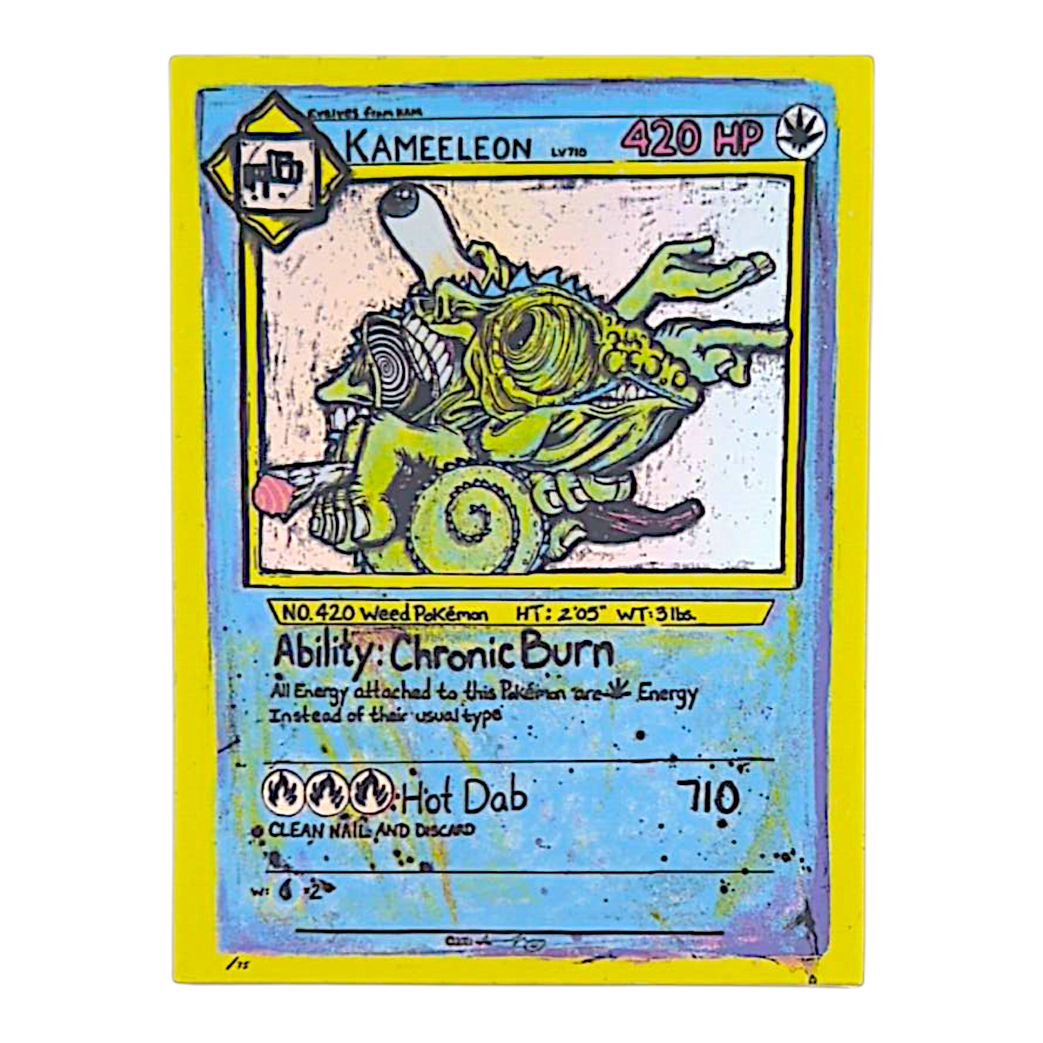 Aaron Brooks Kameeleon Sticker