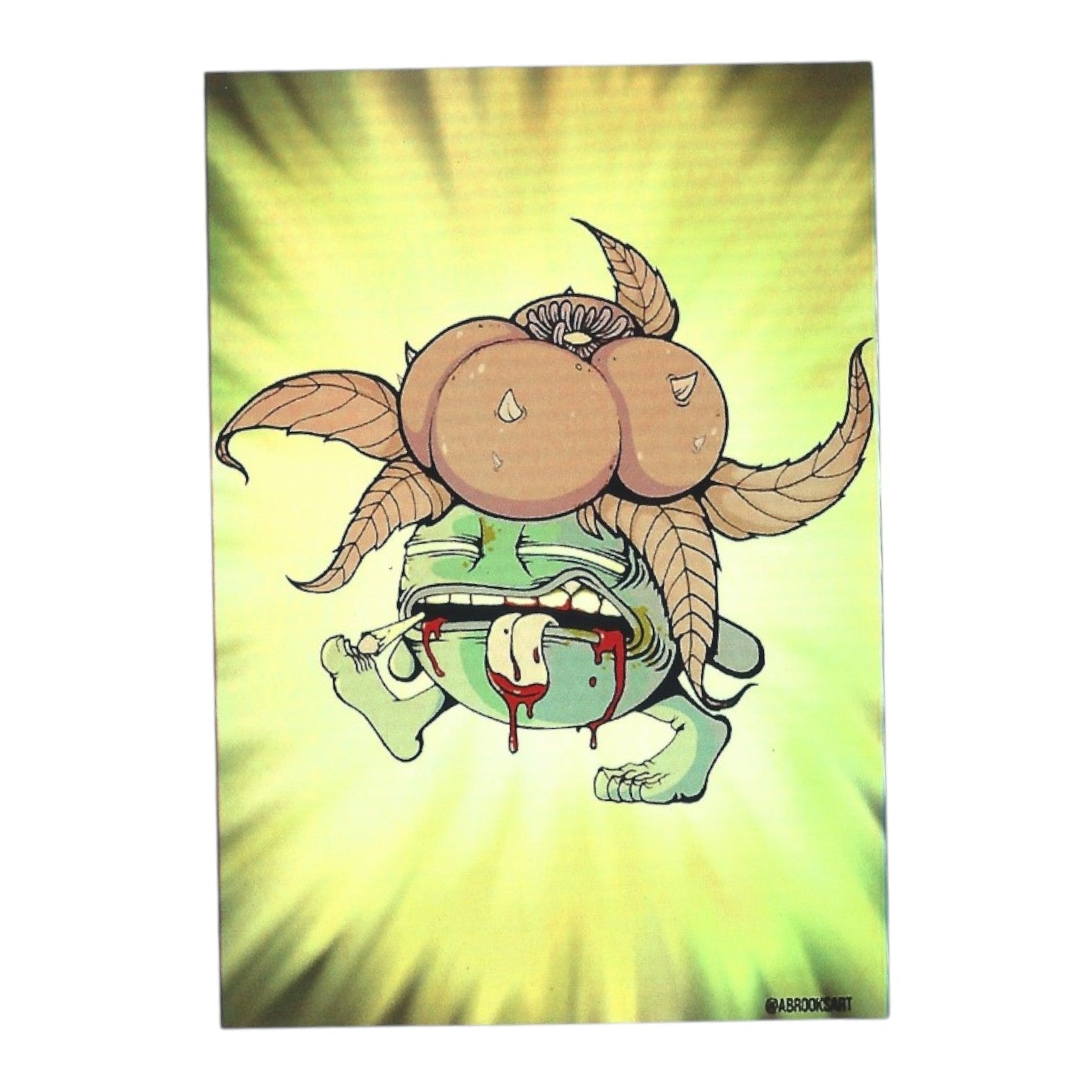 Aaron Brooks "Not-So-Gloom (Zombie)" Sticker