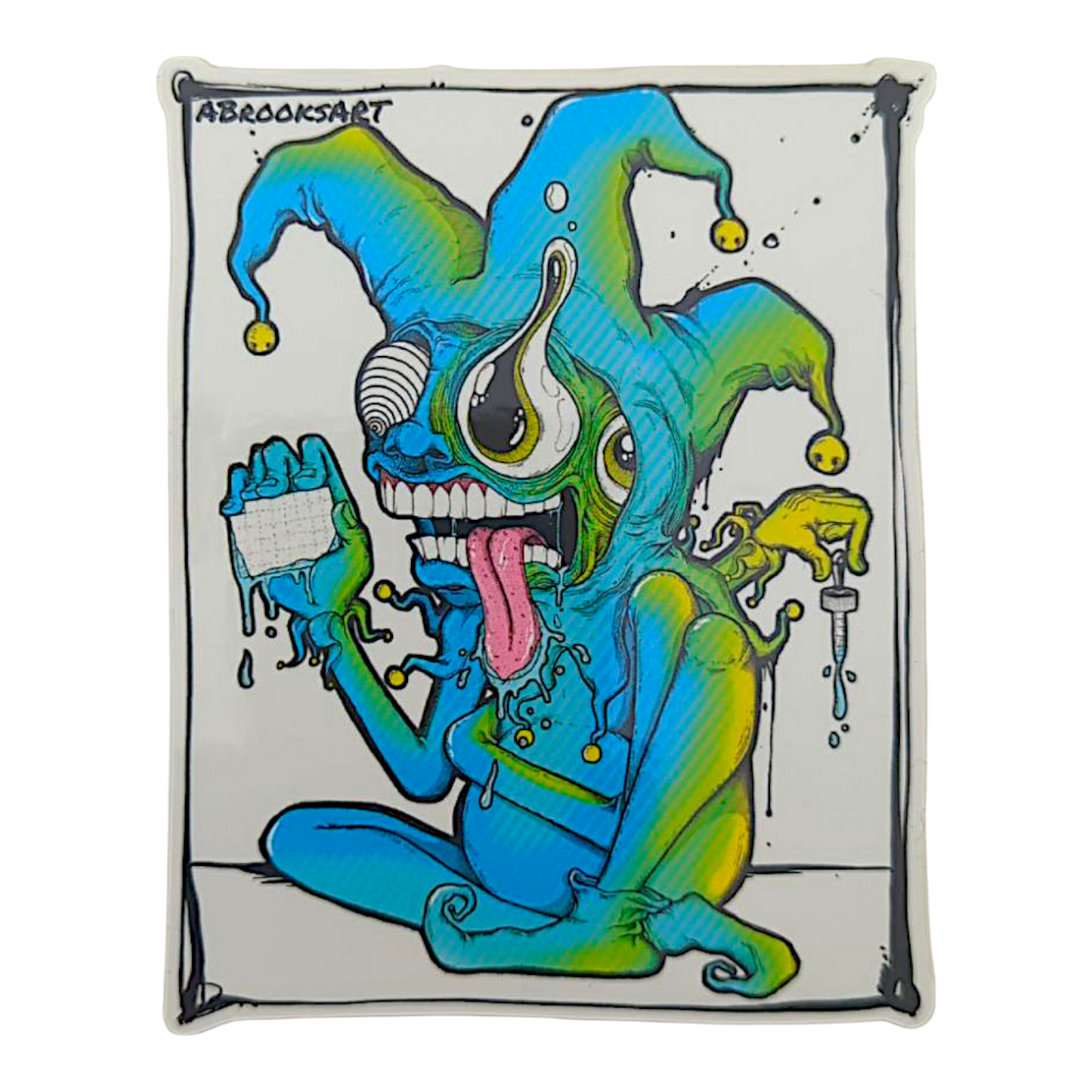 Aaron Brooks Prankster Sticker