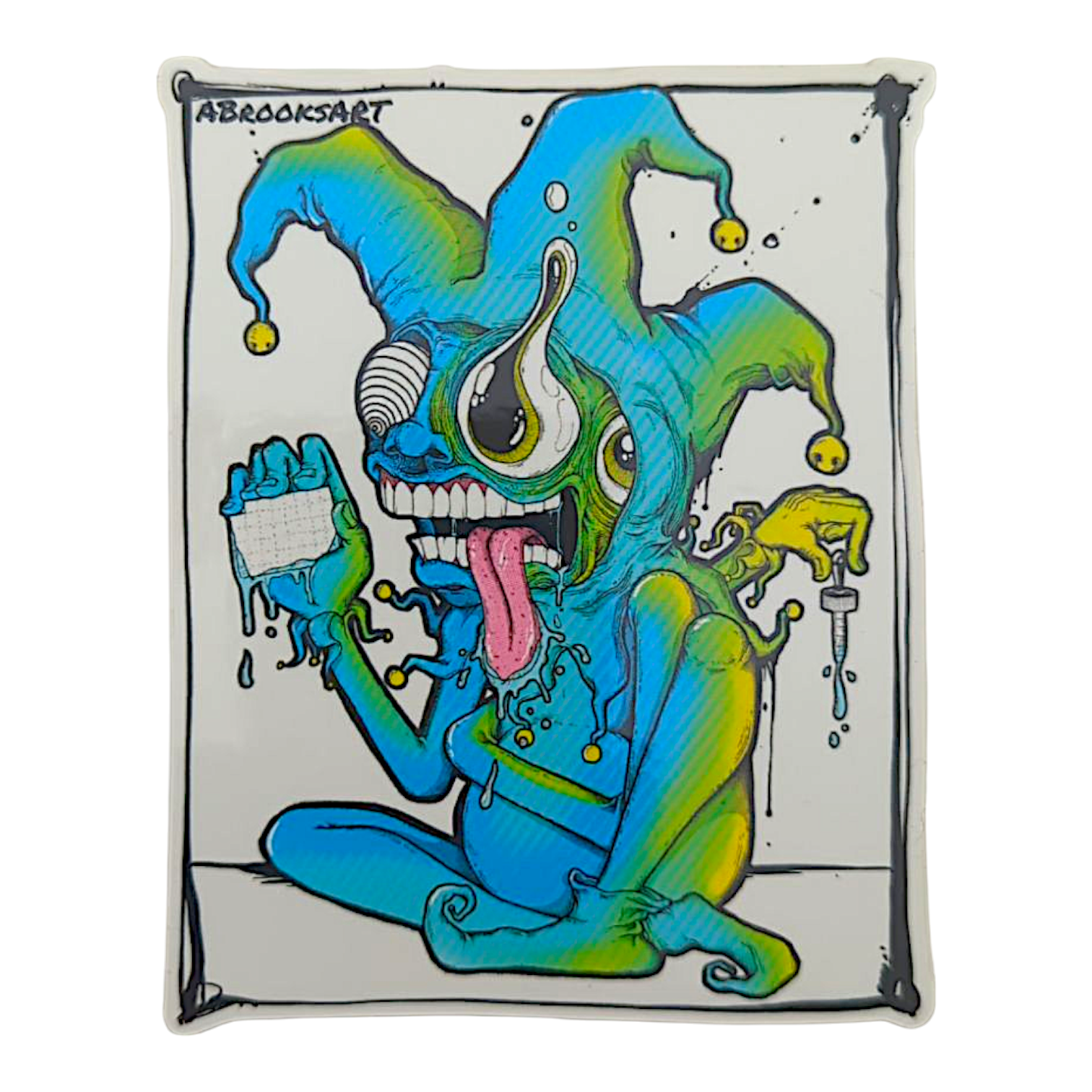 Aaron Brooks Prankster Sticker