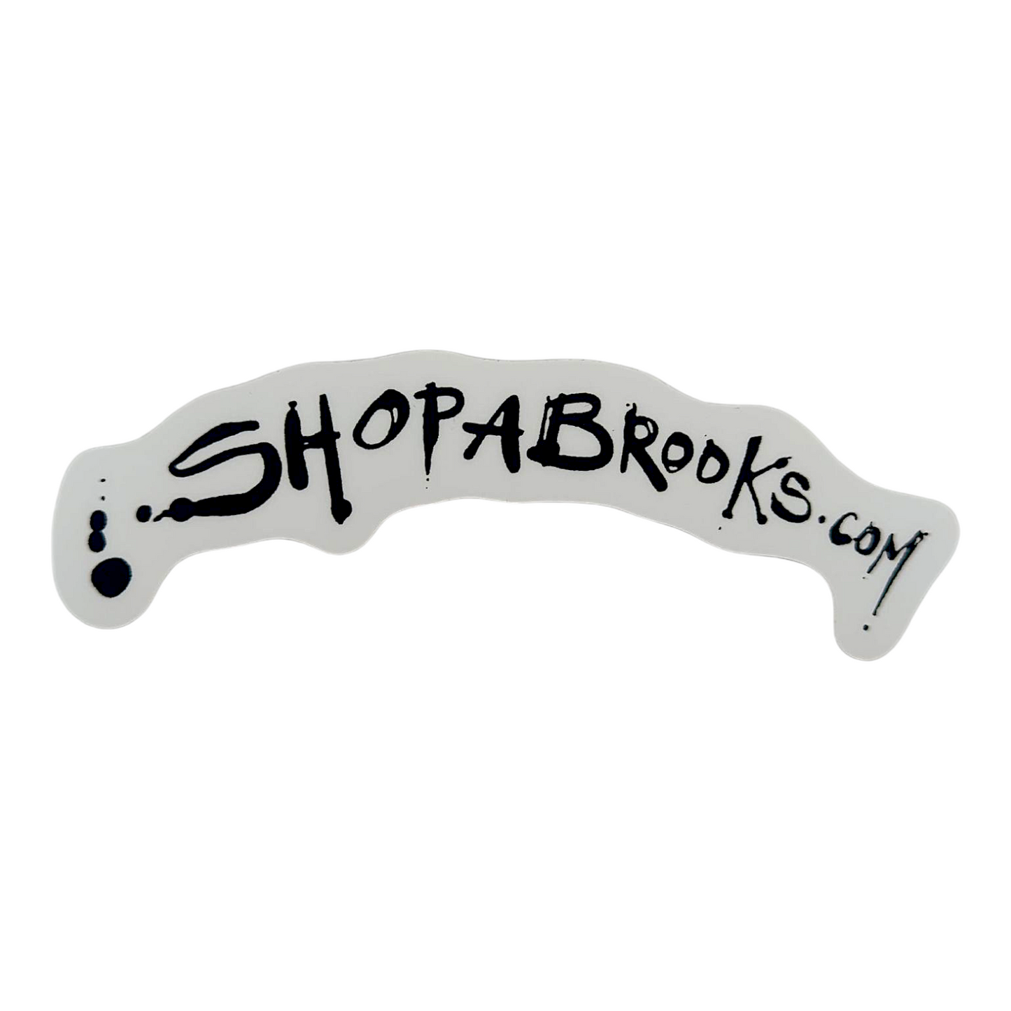 Aaron Brooks ShopABrooks Sticker