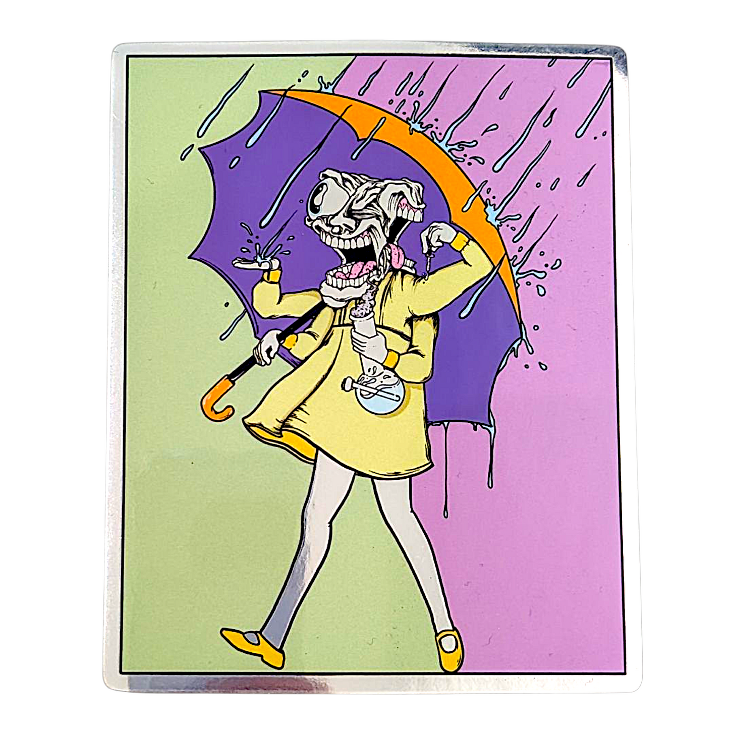 Aaron Brooks Slinging in the Rain Sticker