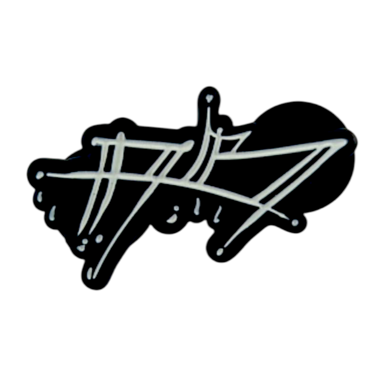 Aaron Brooks x Ground Score
AB Logo, 2025
Enamel pin
Approx. 1.25 x .5 in
Edition of 100