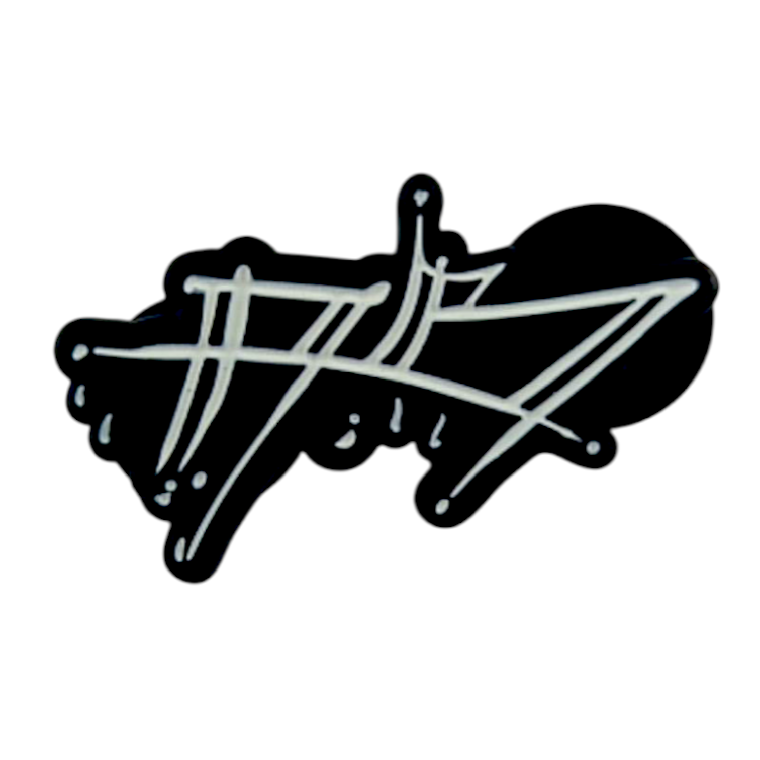 Aaron Brooks x Ground Score
AB Logo, 2025
Enamel pin
Approx. 1.25 x .5 in
Edition of 100
