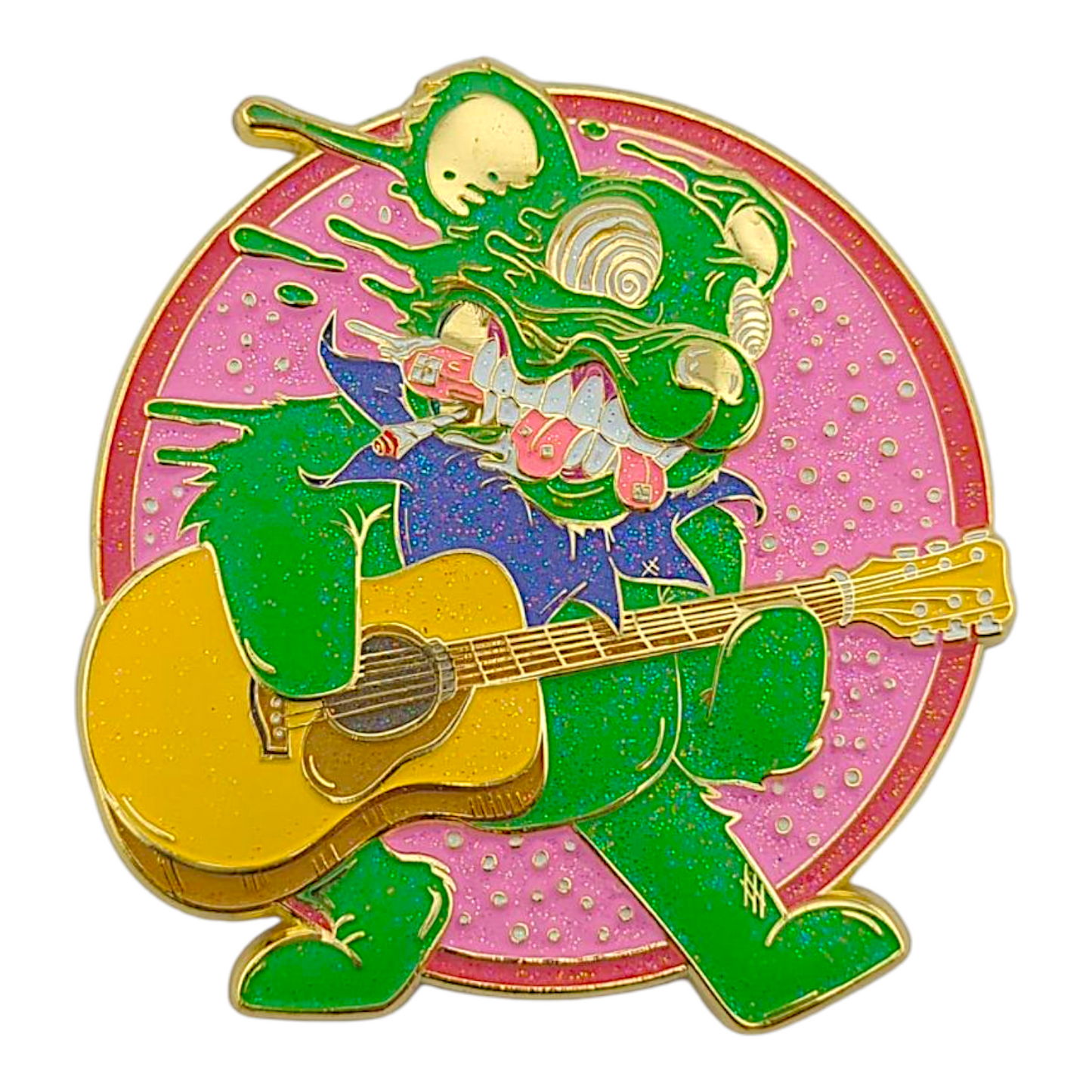 Aaron Brooks x Ground Score "Billy Bear" Magnet - Green