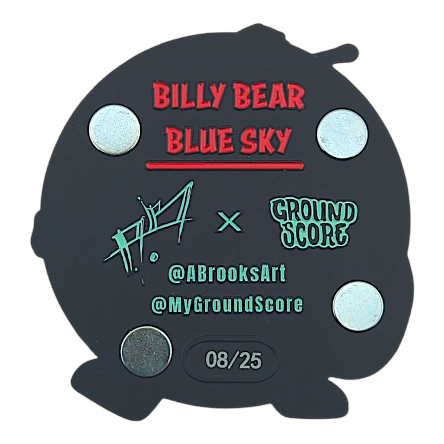 Aaron Brooks x Ground Score "Billy Bear" Magnet - OG