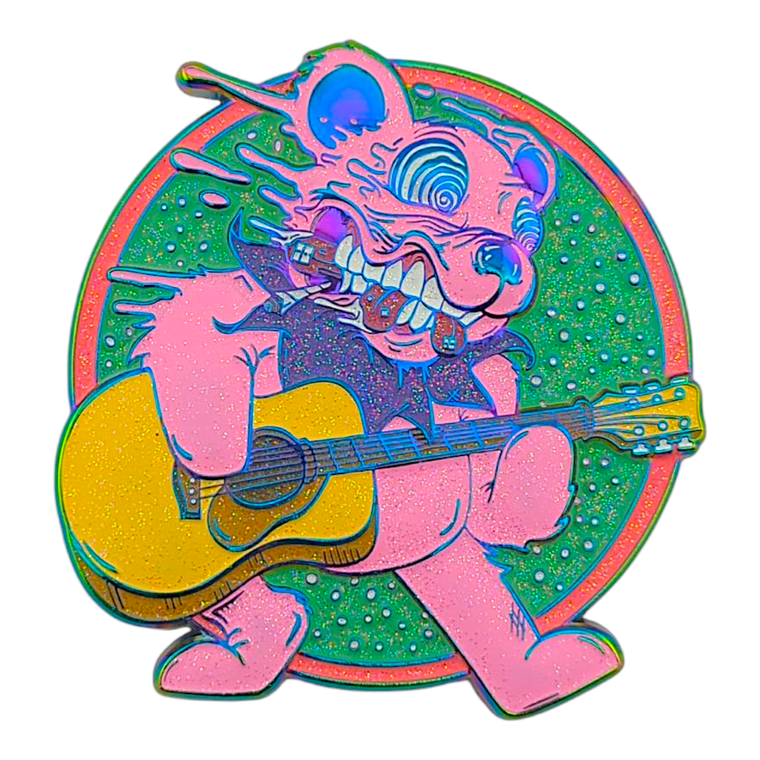 Aaron Brooks x Ground Score "Billy Bear" Magnet - Pink