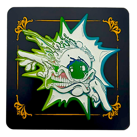 Aaron Brooks x Ground Score 
Cyclops Rocks V, 2025 
3D Enamel pin 
Approx. 3 x 3 in 
Edition of 40 