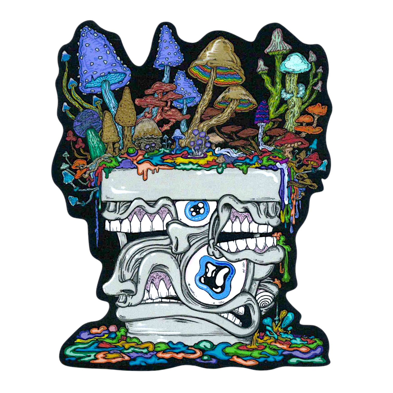 Aaron Brooks x Vincent Gordon (Melty Bros) Fun Guy Pot Sticker