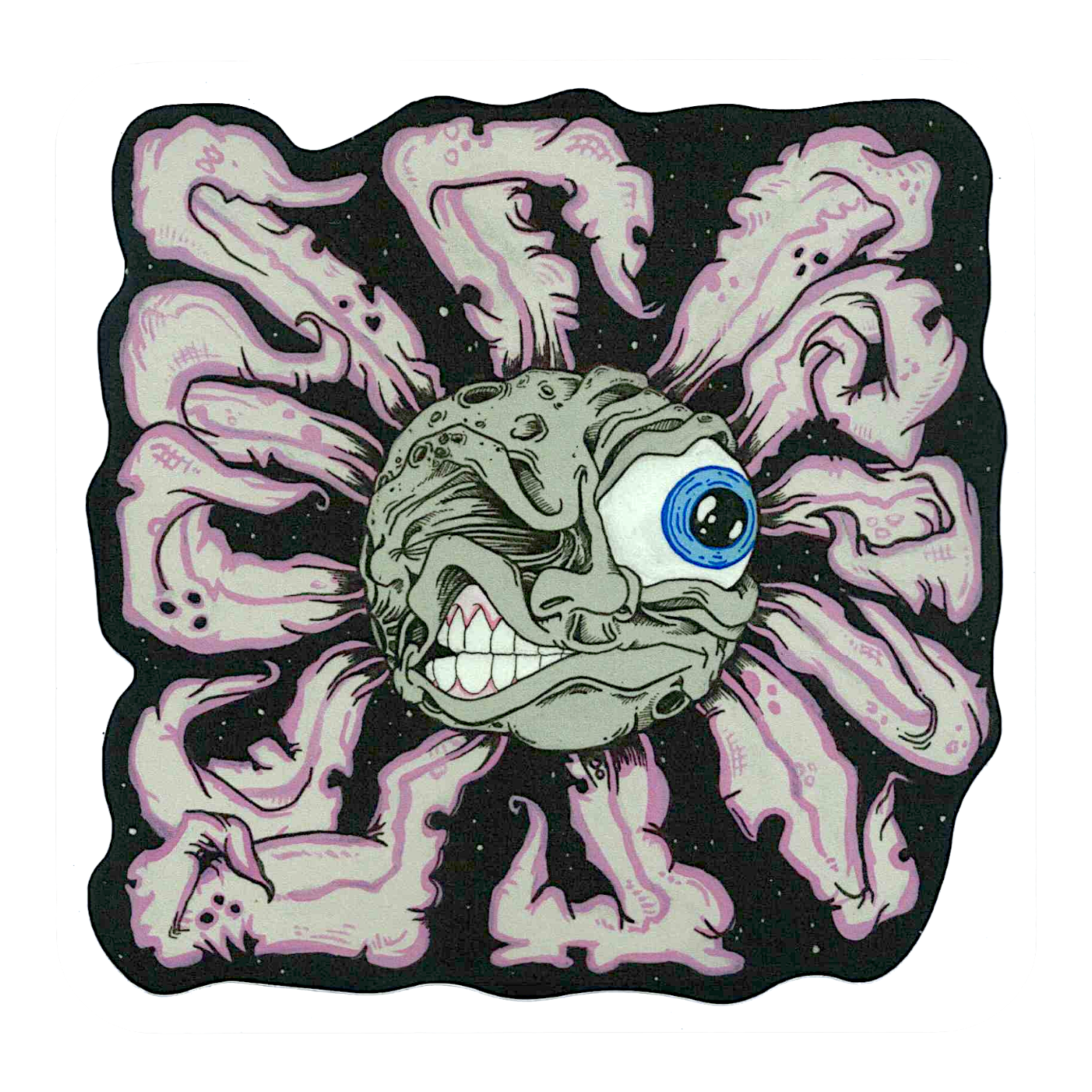 Aaron Brooks x Vincent Gordon (Melty Bros) Sticker