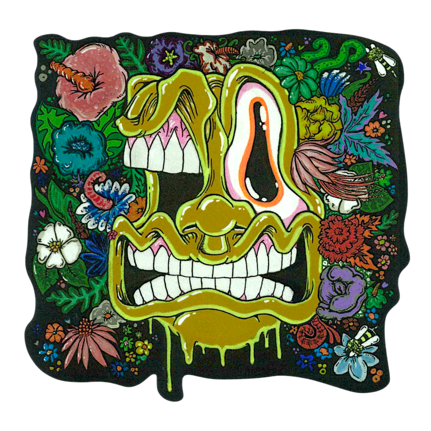 Aaron Brooks x Vincent Gordon (Melty Bros) Winter Flowers Sticker