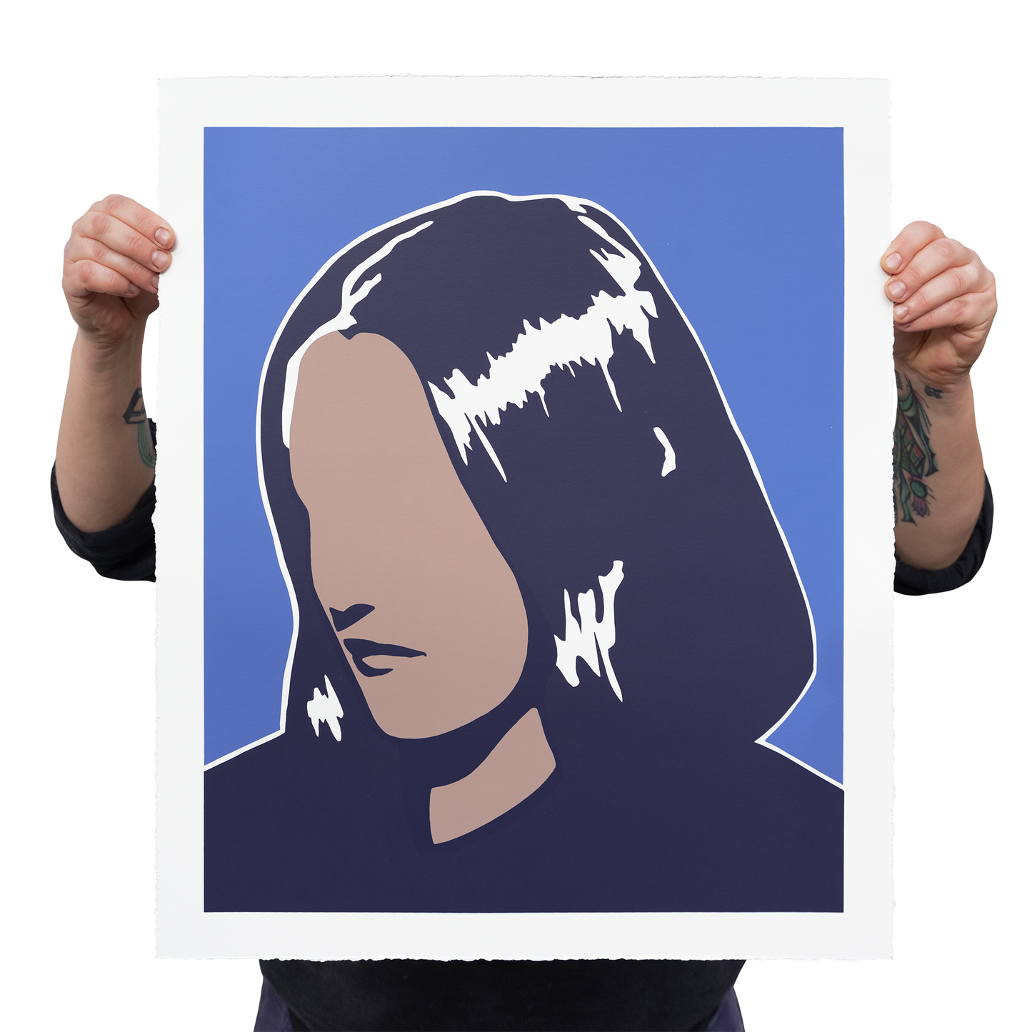 Adriana Oliver
Third Portrait, 2024
3 colour screen print on Munken Smooth 400gsm paper
22 x 18.5 in (56 x 47 cm) 
Edition TBD

Hand Signed & Numbered by the artist. Accompanied by Certificate of Authenticity. 