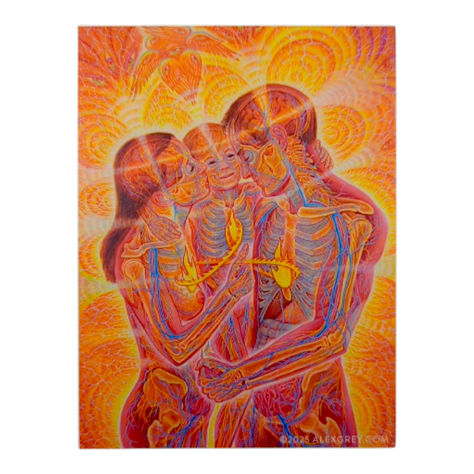 Alex Grey Love Circuit Sticker
