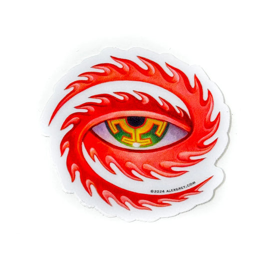 Alex Grey Net of Being Eye Sticker