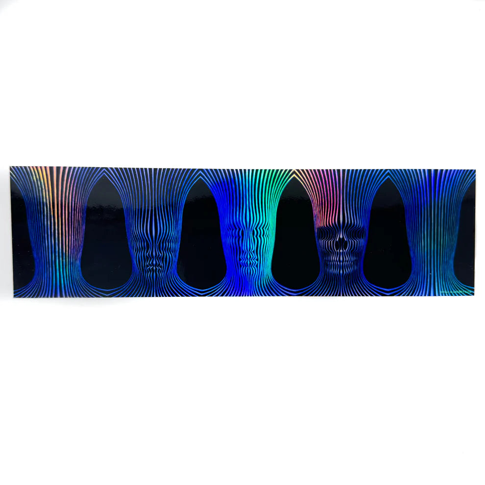 Alex Grey Original Face Holographic Sticker
