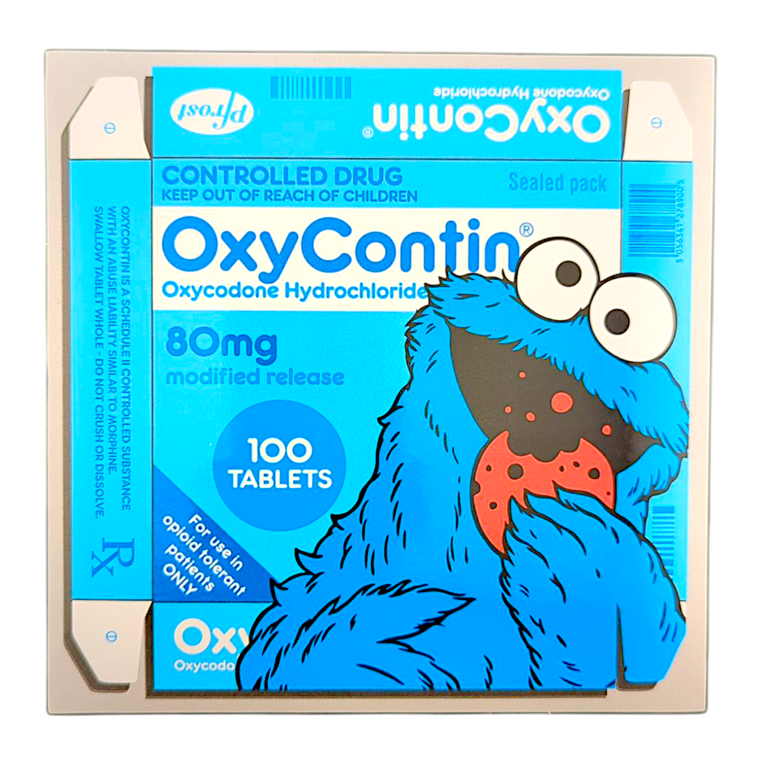 Ben Frost Oxycontin Sticker

Includes (1) 5.25 x 5.25” vinyl sticker
