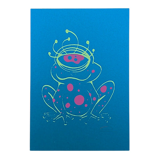 Chandler Condon "RibEye (Blue Shimmer)" Micro Print