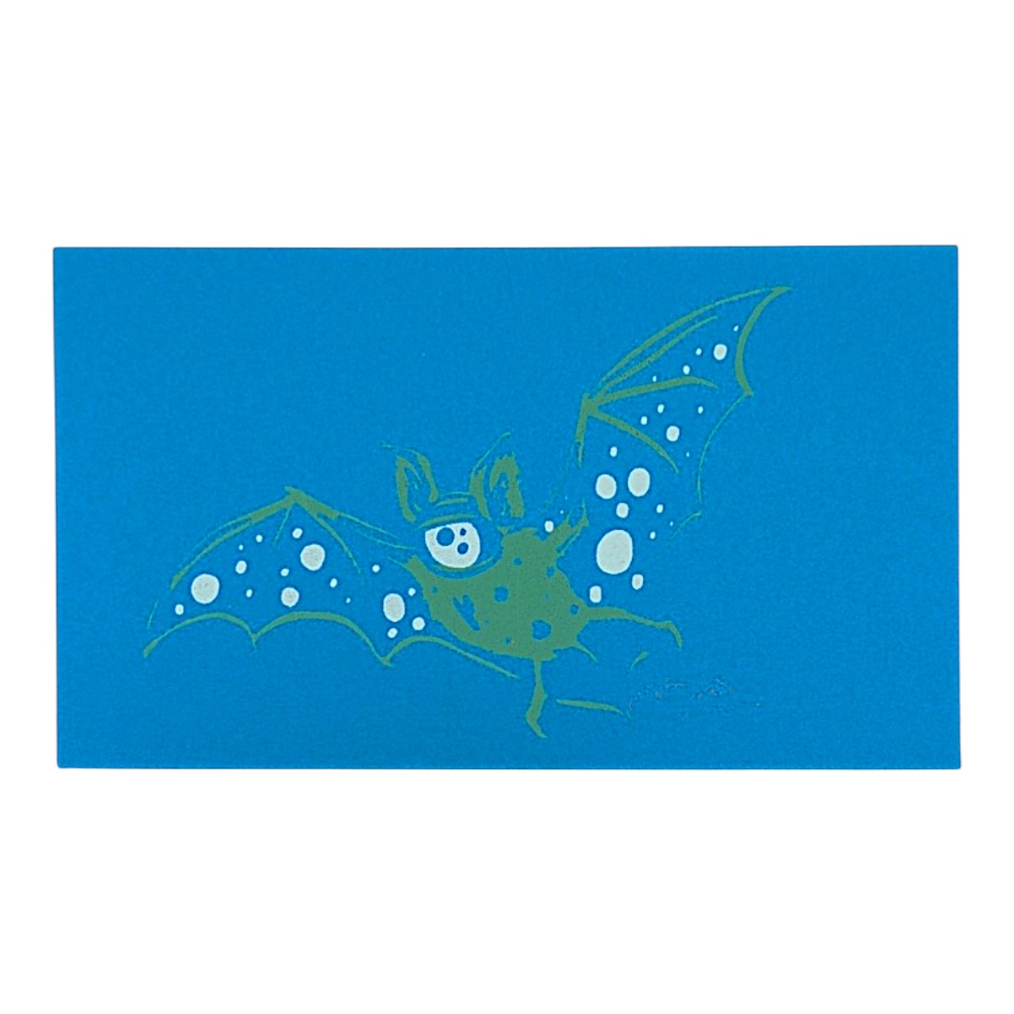 Chandler Condon "Winky (Blue Shimmer)" Micro Print
