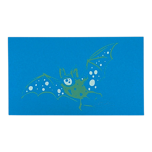 Chandler Condon "Winky (Blue Shimmer)" Micro Print