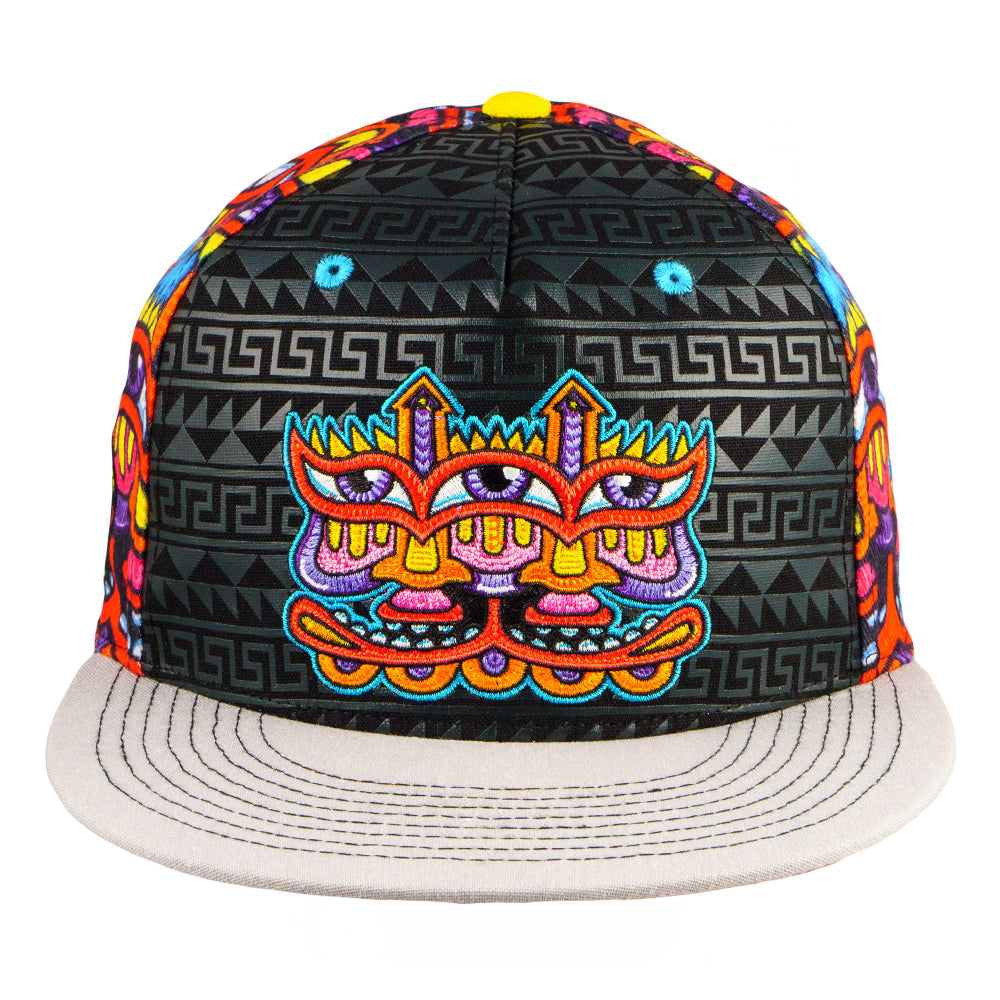 Chris Dyer x Grassroots Harmoneyes Red Pattern Fitted Hat
- Sublimated Side & Rear Panels
- Screen-Printed Front Panel
- Embroidered Artwork
- Fine Hemp Brim
- Canvas Underbrim
- Satin Lining
- Interior Stash Pocket
- Limited Edition of 210