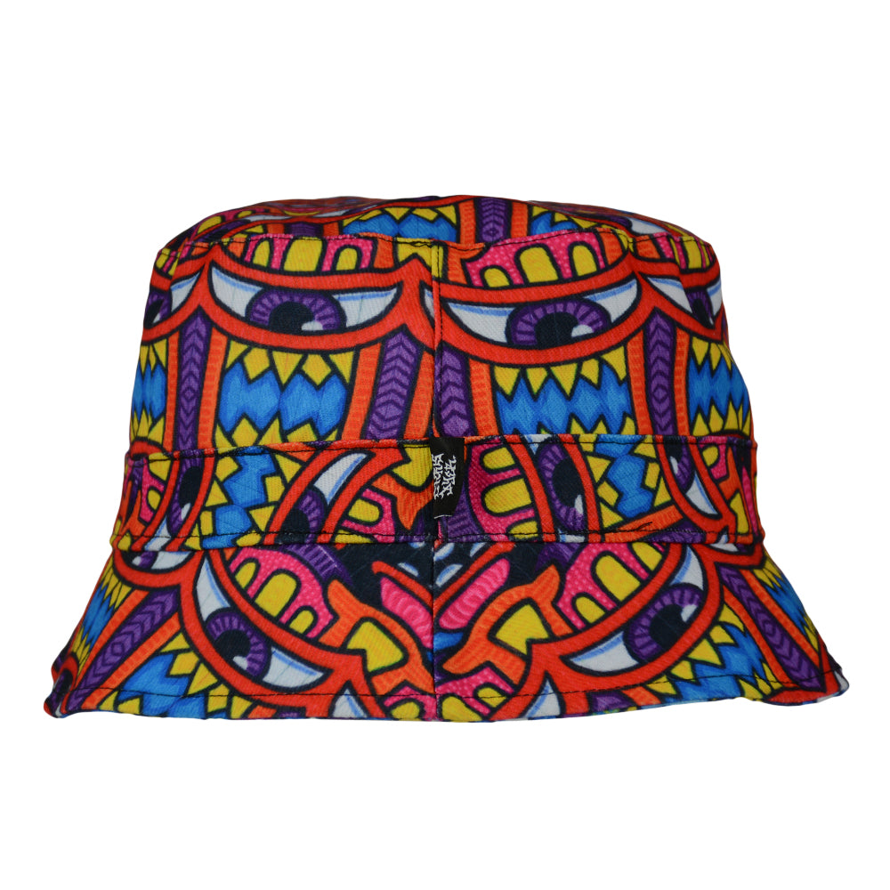 Chris Dyer x Grassroots Harmoneyes Reversible Bucket Hat
- Only 420 Made
- Secret Stash Pocket that is hard to find
- Completely Reversible with two colorways of the Harmoneyes design