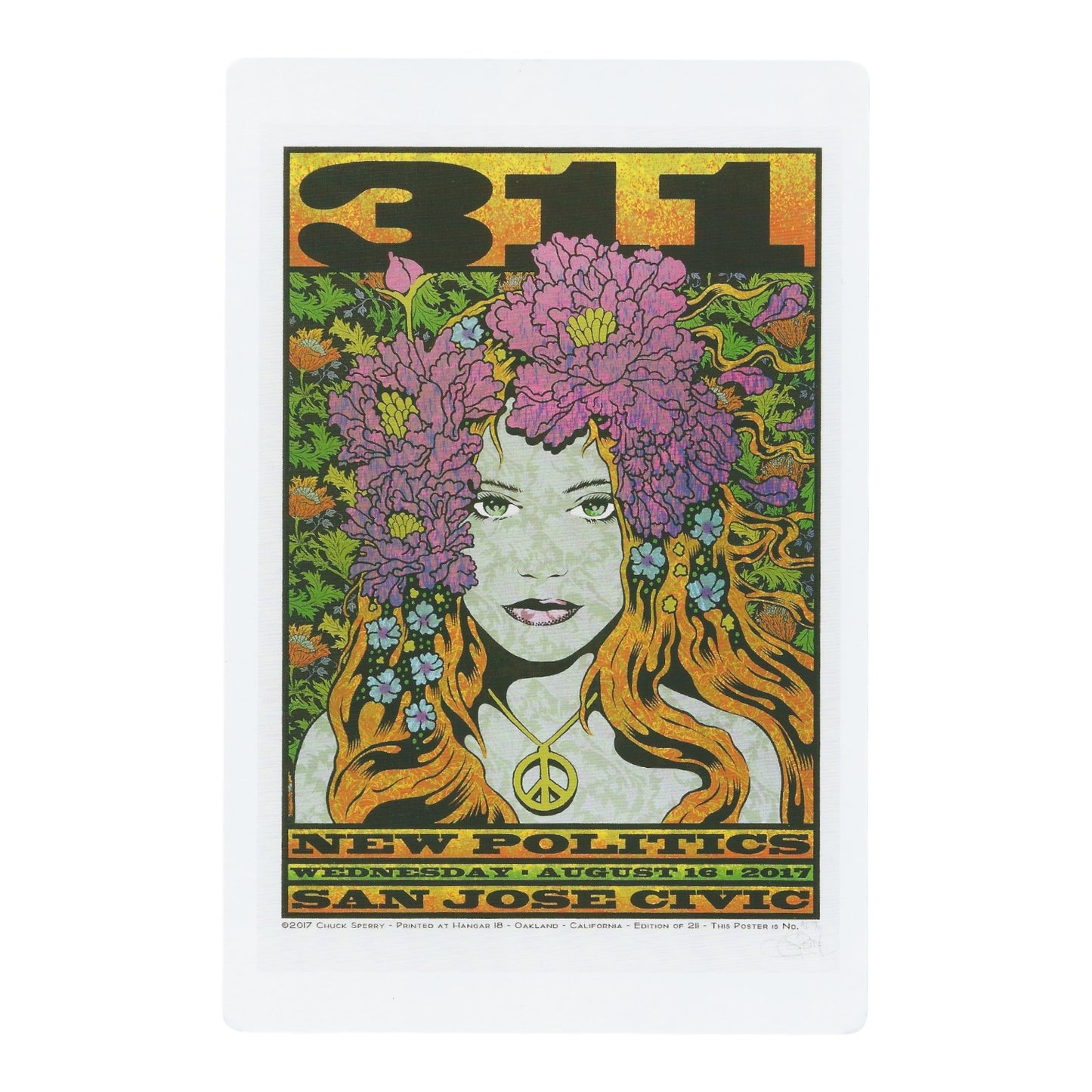 Chuck Sperry 311 2017 Art Card