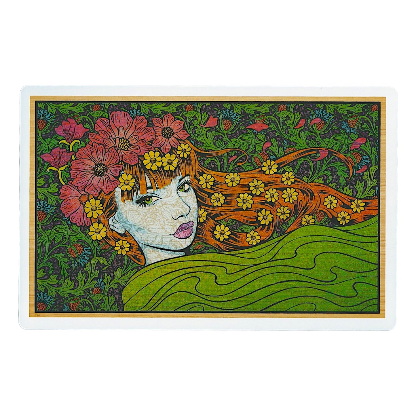 Chuck Sperry Aura 2019 Art Card Approx. 8.5 x 5.5 in