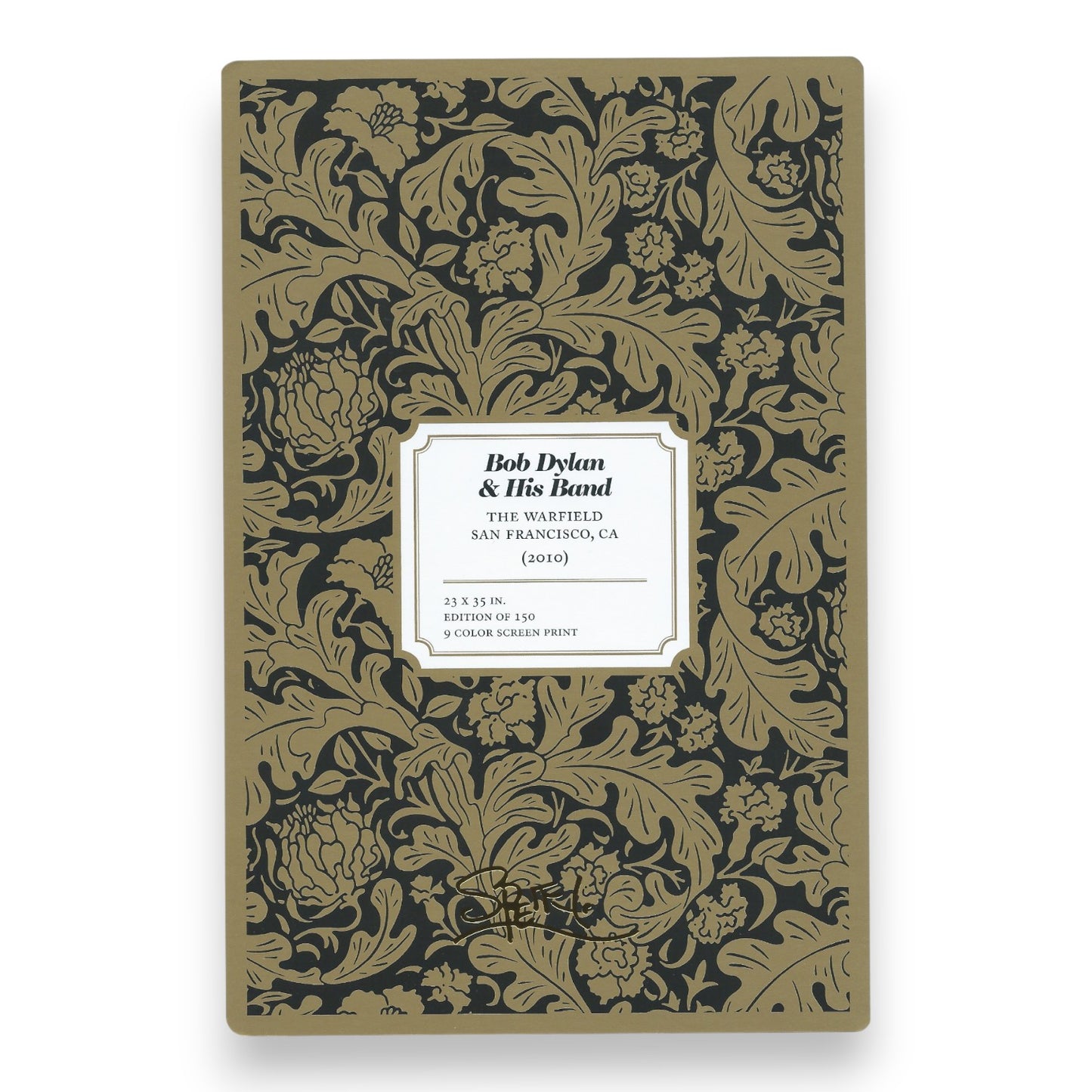 Chuck Sperry "Bob Dylan and his Band" 2010 Art Card 