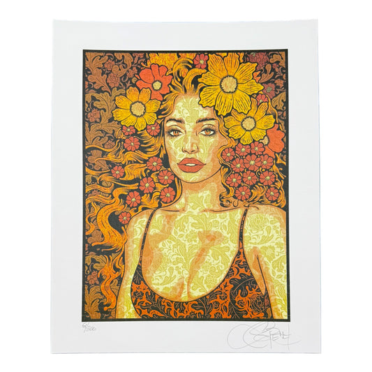 Chuck Sperry "Courage" Blotter Print