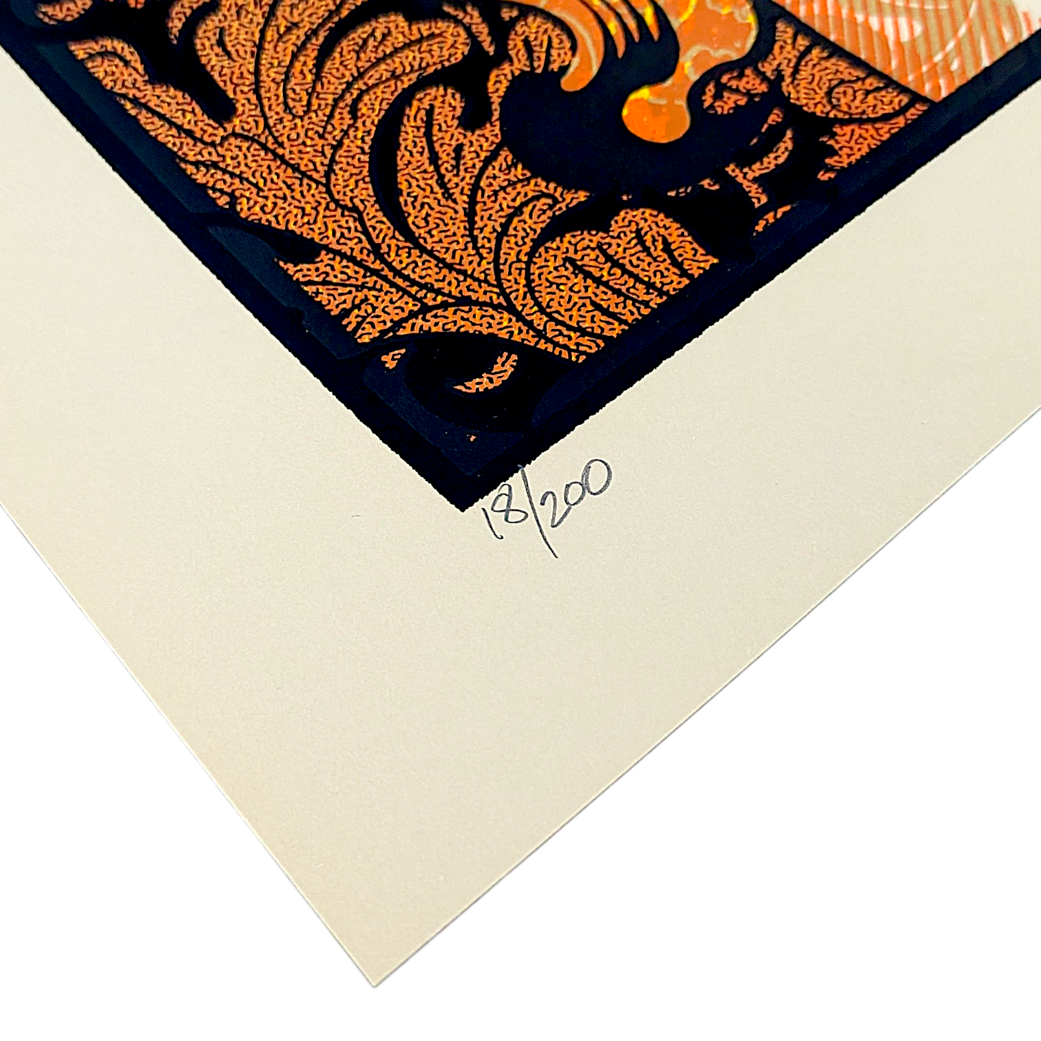 Chuck Sperry 
Courage (Oversized), 2025 
5 color screen print on Fedrigoni paper 
26.7 x 39.4 in (67,75 x 100 cm) 
Edition of 200 

Hand signed + numbered by the artist 