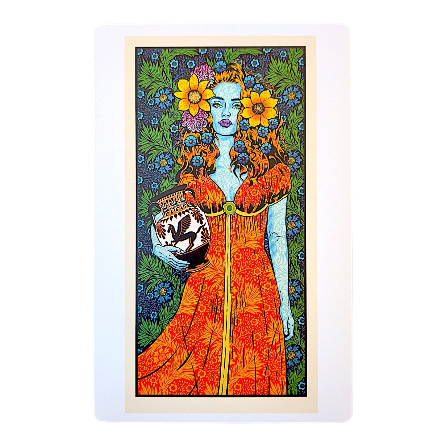 Chuck Sperry Danaïde 2025 Art Card Approx. 8.5 x 5.5 in