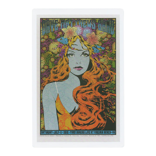 Chuck Sperry Dave Matthews Band 2015 Art Card