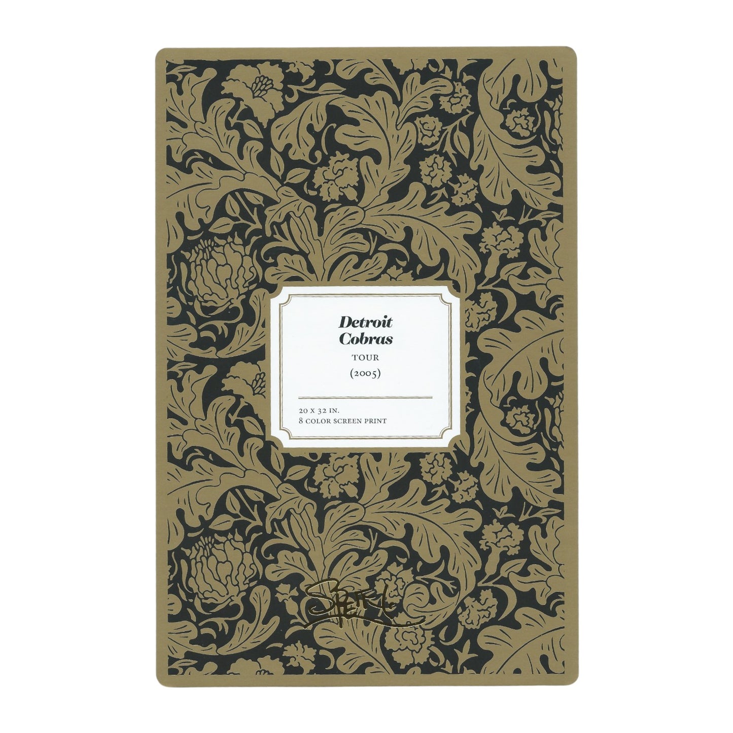 Chuck Sperry Detroit Cobras 2005 Art Card