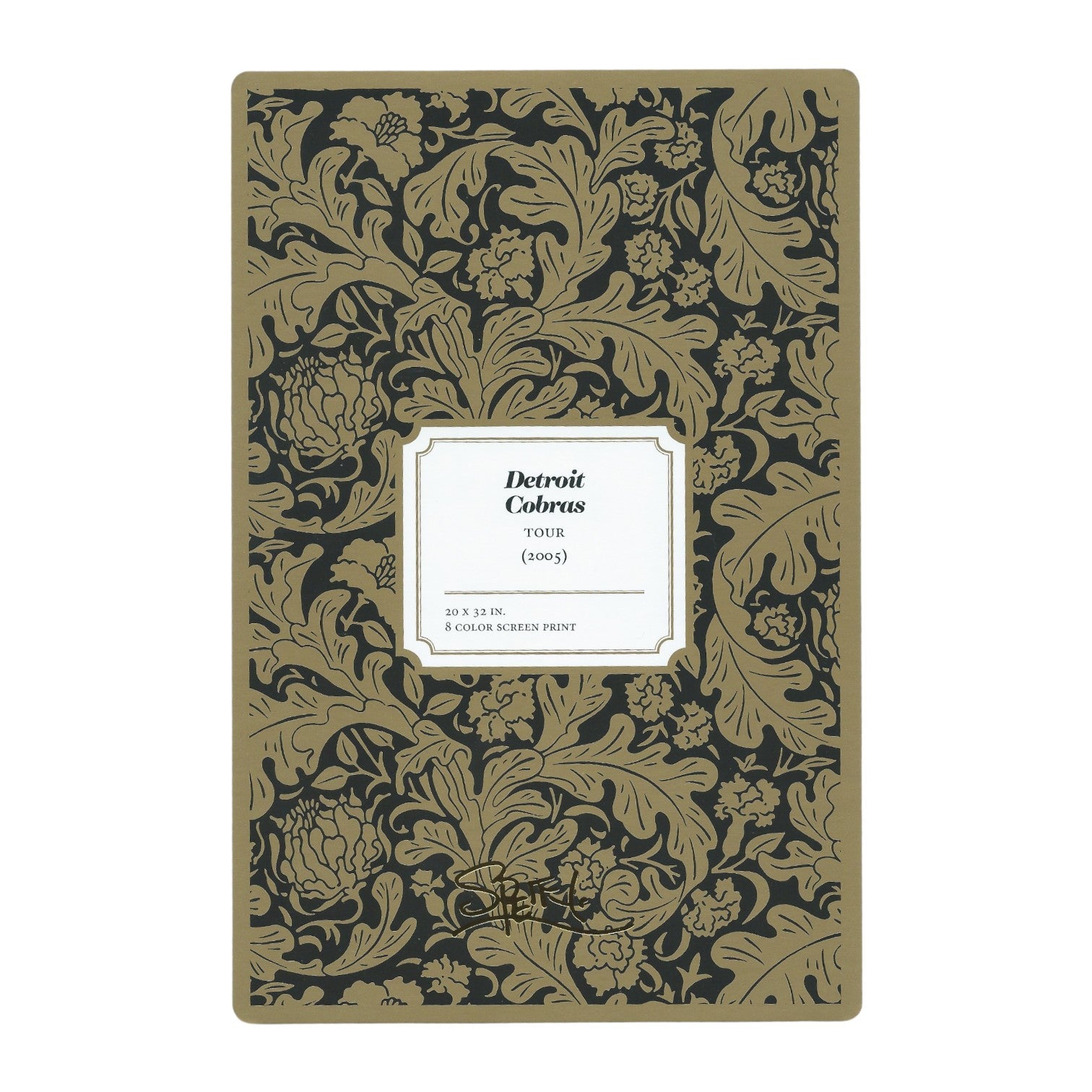 Chuck Sperry Detroit Cobras 2005 Art Card