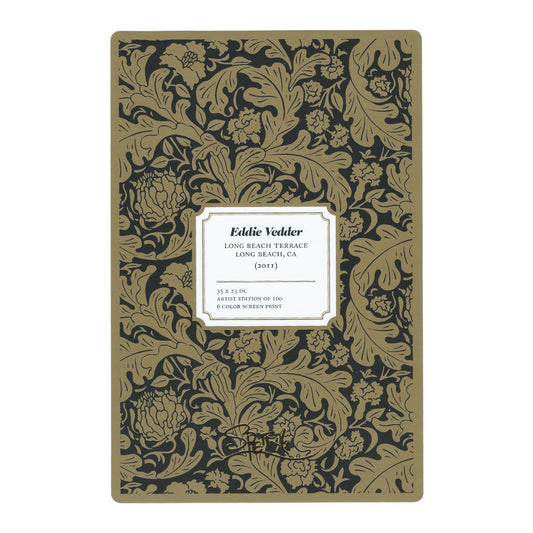 Chuck Sperry Eddie Vedder 2011 Art Card