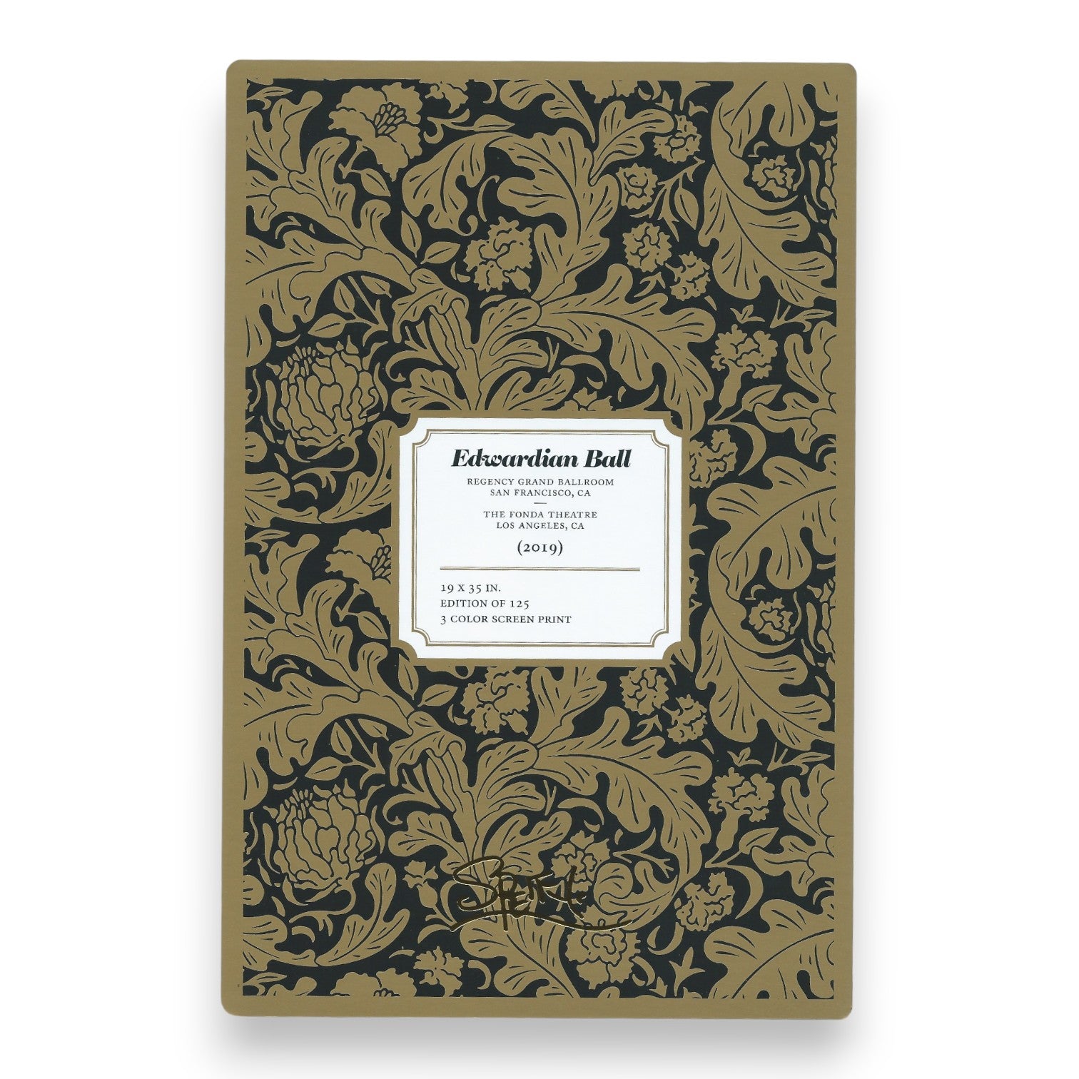 Chuck Sperry Edwardian Ball 2019 Art Card