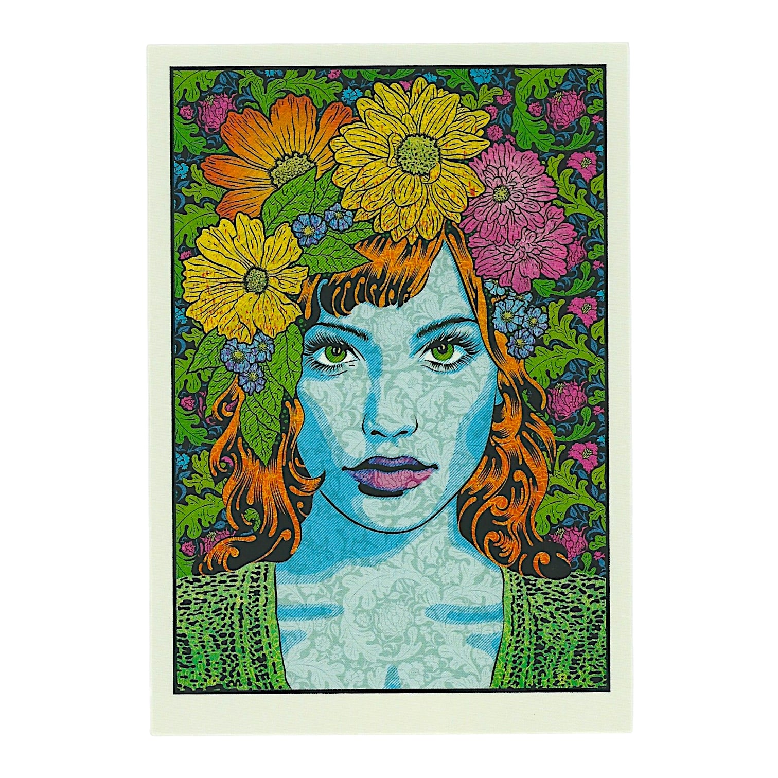 Chuck Sperry Empathy 2020 Art Card Approx. 8.5 x 5.5 in