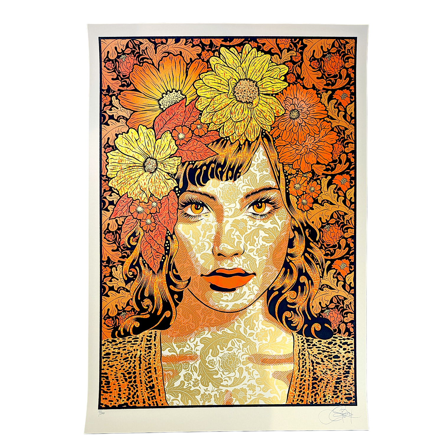 Chuck Sperry 
Empathy (Oversized), 2025  
5 color screen print on Fedrigoni paper  
27.5 x 39.4 in (70 x 100 cm) 
Edition of 200 

Hand signed + numbered by the artist 